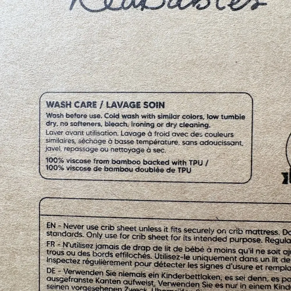 NIB‎ - KeaBabies Waterproof Crib Sheet Set